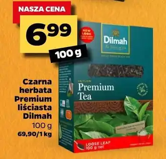 Netto Czarna herbata Premium liściasta Dilmah 100g oferta