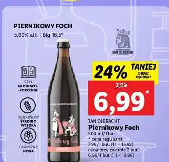 Lidl Piwo piernikowy foch oferta