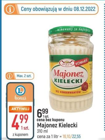E.Leclerc Majonez kielecki społem kielce oferta