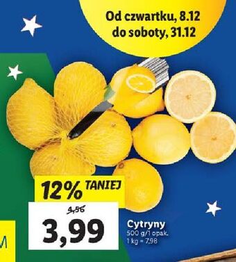 Lidl Cytryny oferta