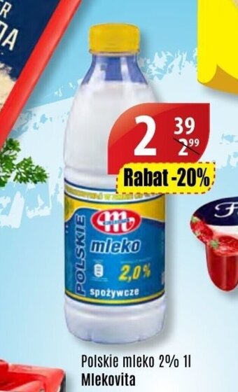 API MARKET Polskie mleko 2% 1l oferta