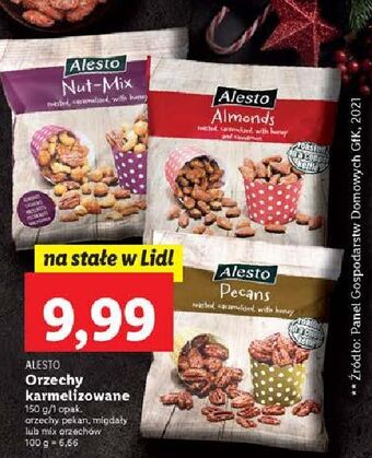 Lidl Orzechy pekan z miodem alesto oferta