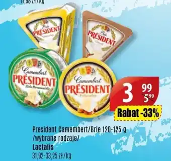 API MARKET President Camembert/Brie 120-125g oferta