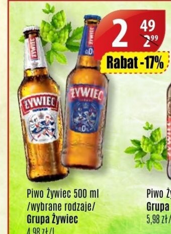 API MARKET Piwo Żywiec 500ml oferta