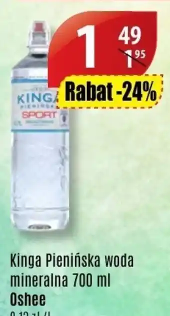 Kinga Pienińska Woda mineralna 700ml
