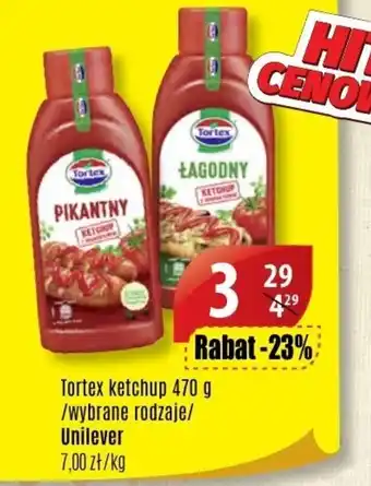 Tortex ketchup 470g