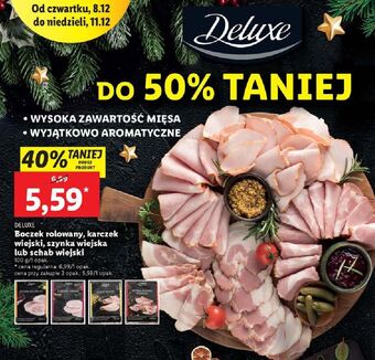 Lidl Boczek rolowany deluxe oferta