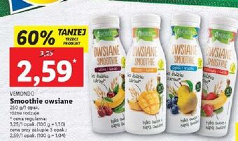 Lidl Smoothie owsiane mango - banan vemondo oferta