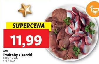 Lidl Podroby z kaczki ami oferta