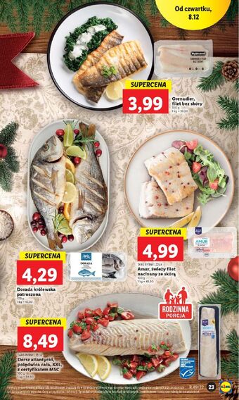 Lidl Grenadier filet bez skóry rybhand oferta