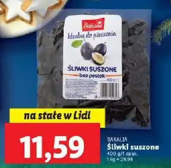 Lidl Śliwki suszone sante bakalia oferta