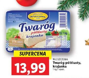 Twaróg półtłusty włoszczowski krajanka włoszczowa