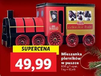 Lidl Pierniki w puszce kształcie lokomotywy lambertz oferta