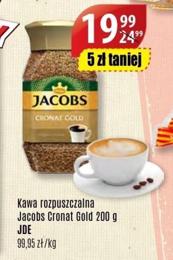 API MARKET Kawa rozpuszczalna Jacobs Cronat Gold 200g oferta