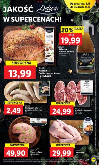 Lidl Oliwa z oliwek pierwszego tłoczenia deluxe oferta