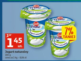 Auchan Jogurt naturalny zott primo oferta