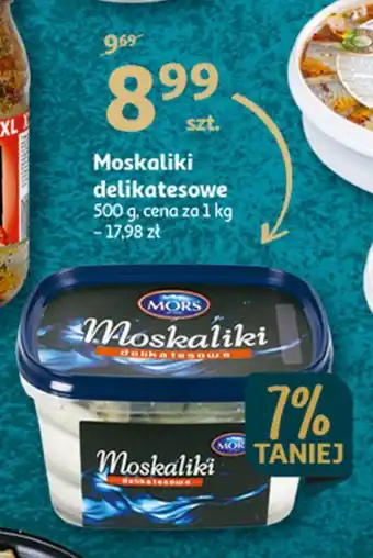Auchan Moskaliki delikatesowe mors ryby oferta