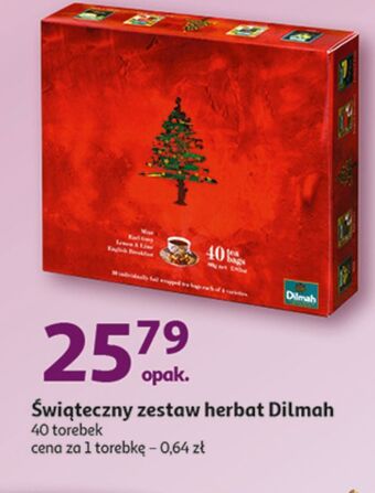Auchan Zestaw aromatyzowanych herbat dilmah oferta