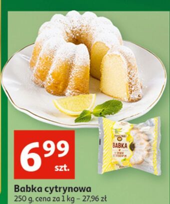 Auchan Babka cytrynowa dan cake oferta