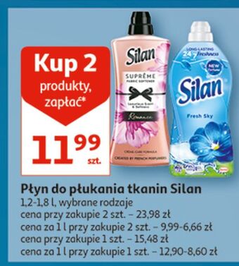 Auchan Płyn do płukania fresh sky silan classic oferta