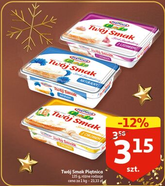 Auchan Serek śmietankowy z chrzanem piątnica twój smak oferta