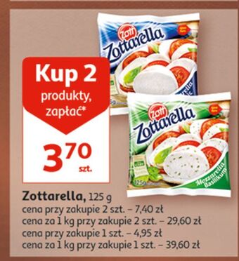 Auchan Ser basilikum zott zottarella oferta