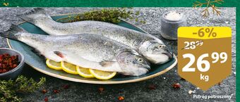Auchan Pstrąg patroszony oferta