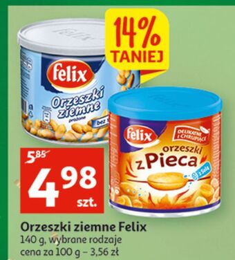 Auchan Orzeszki z pieca solą felix oferta