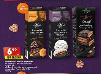 Biedronka Pierniki w deserowej czekoladzie morelowe kopernik oferta