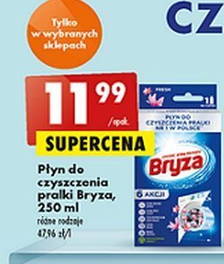 Biedronka Płyn do czyszczenia pralki fresh bryza lanza oferta