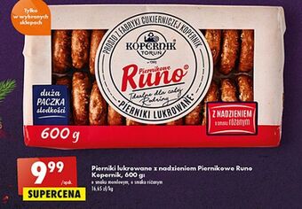 Biedronka Pierniki lukrowane z nadzieniem morelowym kopernik oferta