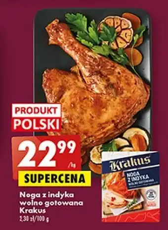 Biedronka Noga z gęsi wolno gotowana krakus animex oferta