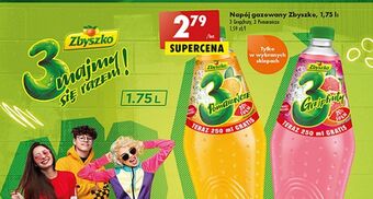 Biedronka Napój zbyszko 3 pomarańcze oferta