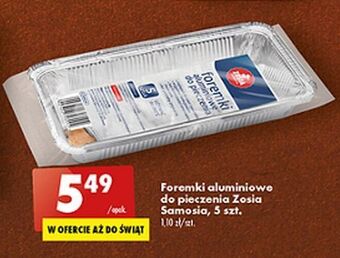 Biedronka Foremki do keksu zosia samosia oferta