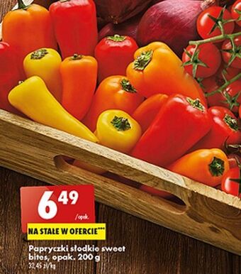 Biedronka Papryczki sweet bites biedronka warzywniak oferta