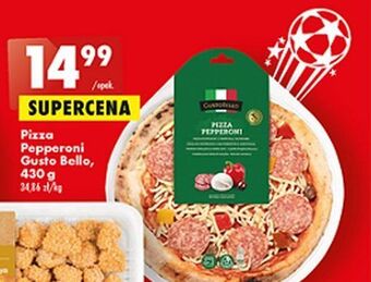 Biedronka Pizza pepperoni gustobello oferta