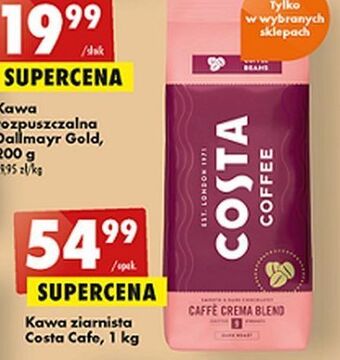 Biedronka Kawa costa coffee crema blend oferta