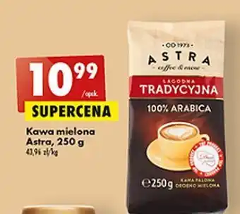 Biedronka Kawa astra łagodna tradycyjna oferta