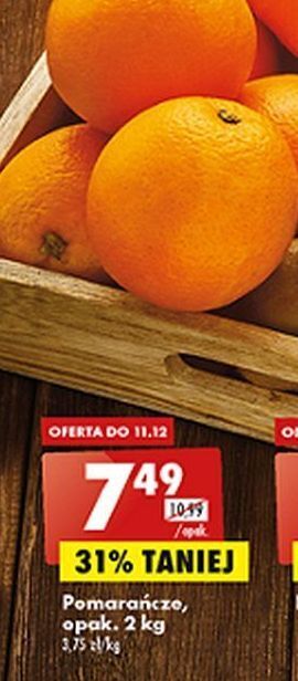 Biedronka Pomarańcze oferta