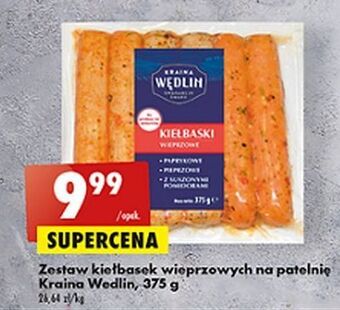 Biedronka Kiełbaski wieprzowe kraina wędlin oferta