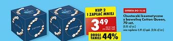 Biedronka Chusteczki cotton queen oferta