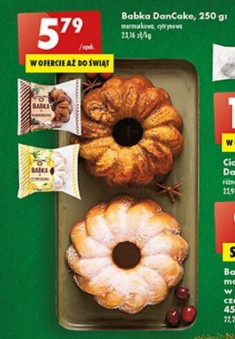 Biedronka Babka marmurkowa dan cake oferta