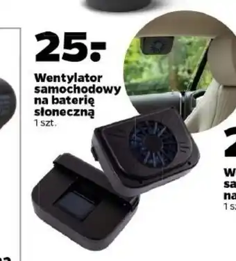 Netto Wentylator samochodowy na baterie słoneczne oferta