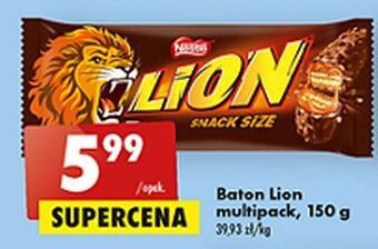 Biedronka Baton lion oferta