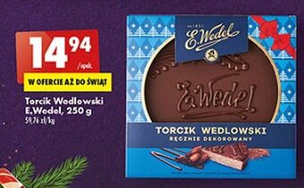 Biedronka Torcik waflowy e. wedel wedlowski oferta