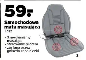 Netto Samochodowa mata masująca oferta