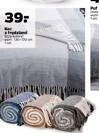 Netto Koc z frędzlami oferta