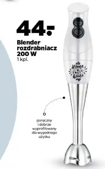 Netto Blender rozdrabniacz 200W oferta