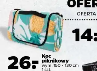 Koc piknikowy 150x130cm