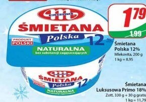 Dino Śmietana mlekovita oferta